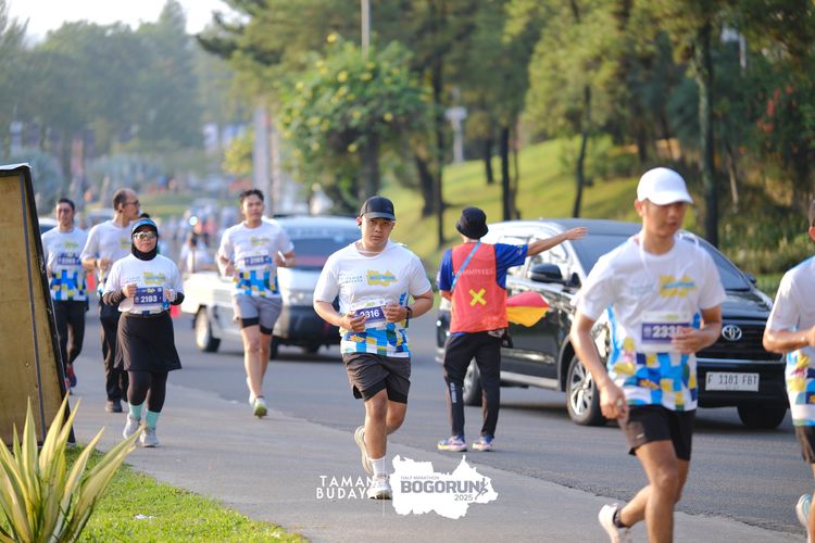 Race photo from Taman Budaya x BOGORUN 2025