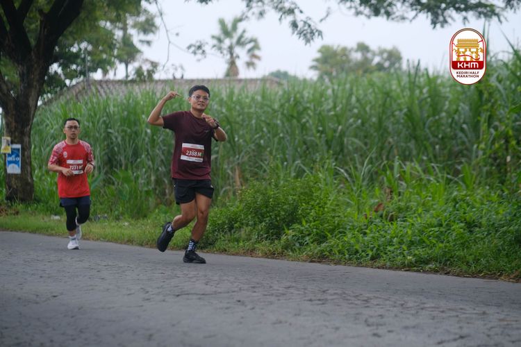 Race photo from Kediri Half Marathon 2025