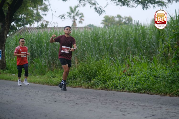Race photo from Kediri Half Marathon 2025
