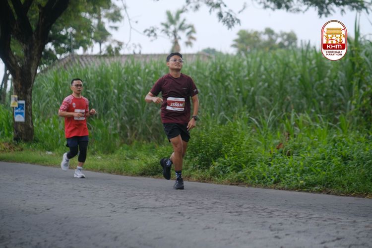 Race photo from Kediri Half Marathon 2025