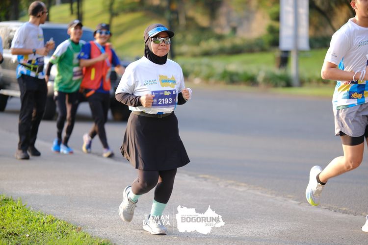 Race photo from Taman Budaya x BOGORUN 2025