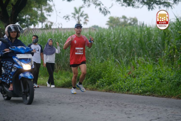 Race photo from Kediri Half Marathon 2025