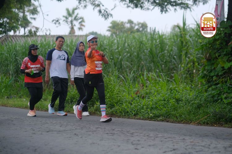 Race photo from Kediri Half Marathon 2025