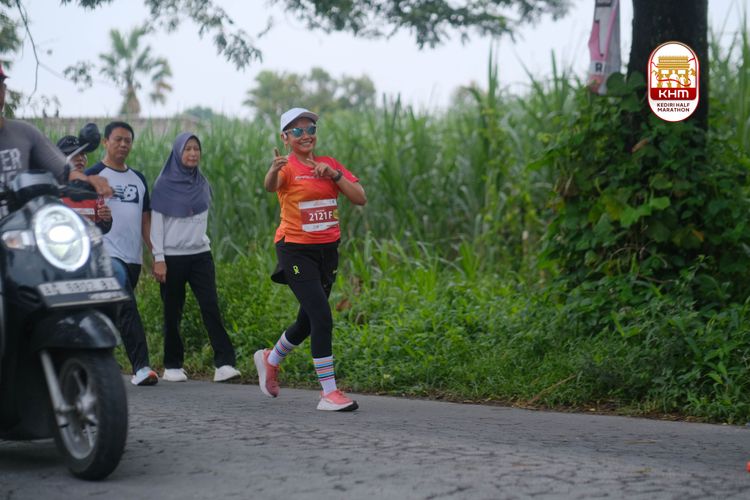 Race photo from Kediri Half Marathon 2025