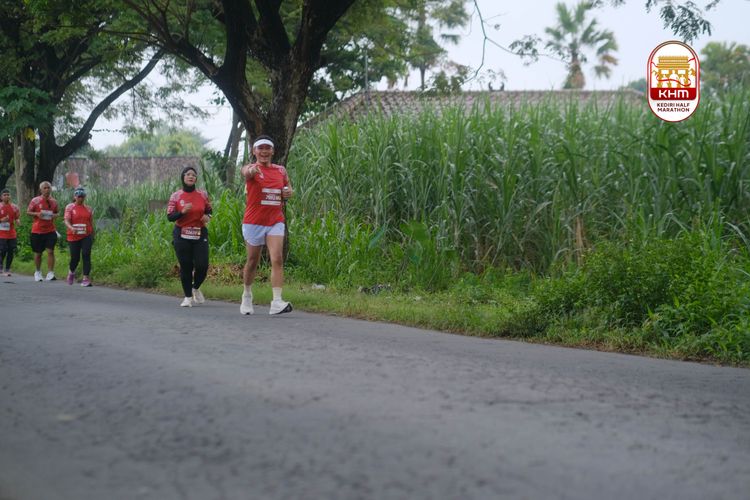 Race photo from Kediri Half Marathon 2025