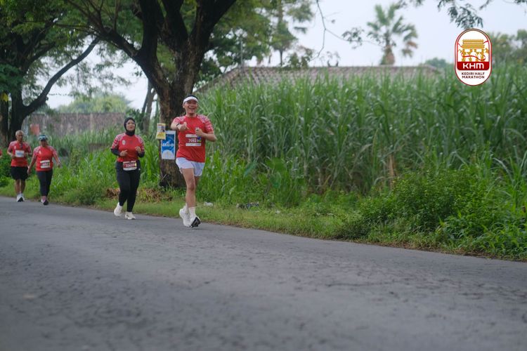 Race photo from Kediri Half Marathon 2025