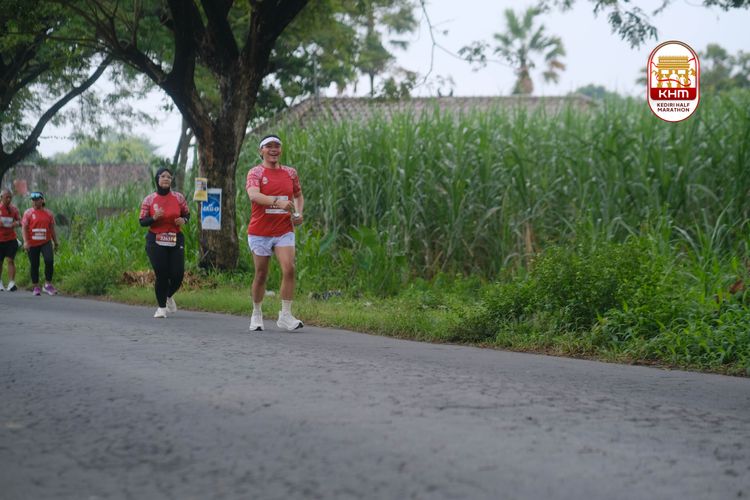 Race photo from Kediri Half Marathon 2025