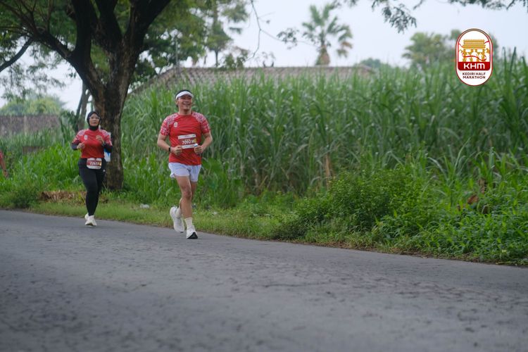 Race photo from Kediri Half Marathon 2025