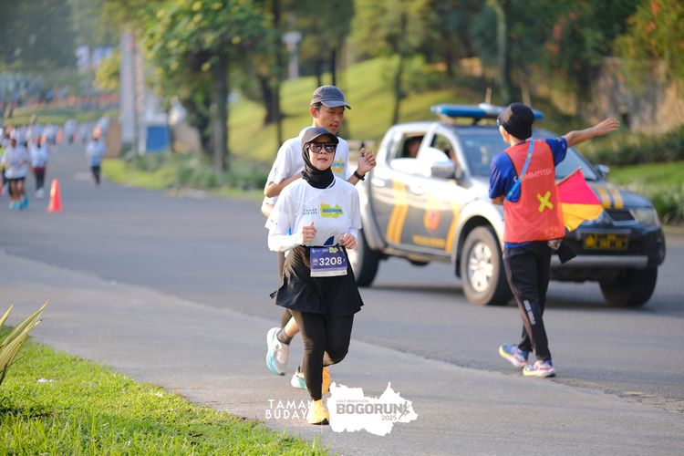 Race photo from Taman Budaya x BOGORUN 2025