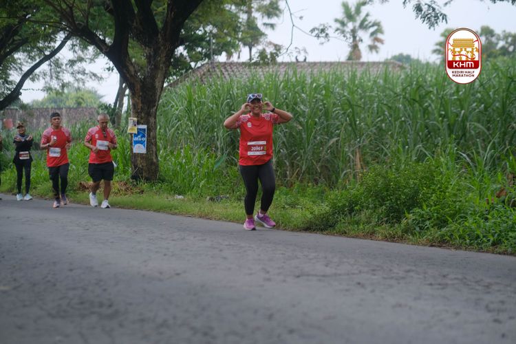 Race photo from Kediri Half Marathon 2025