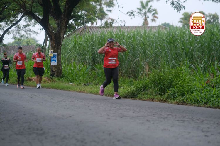 Race photo from Kediri Half Marathon 2025