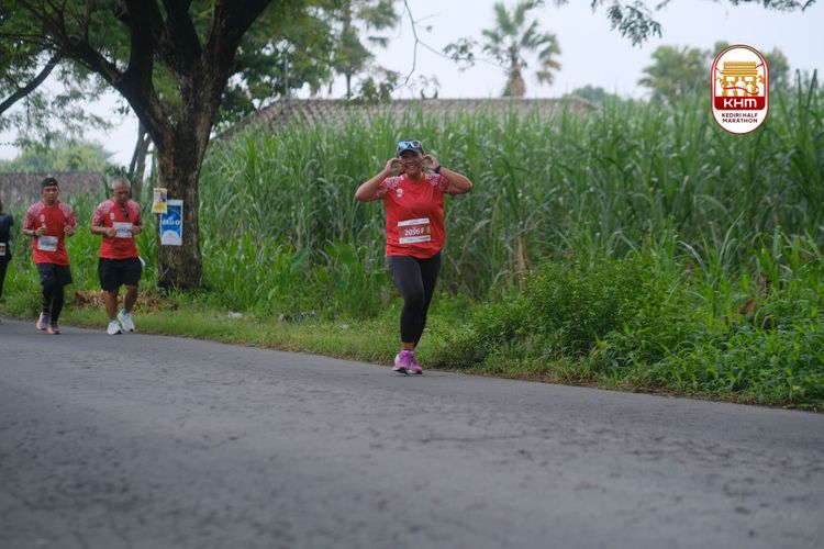 Race photo from Kediri Half Marathon 2025