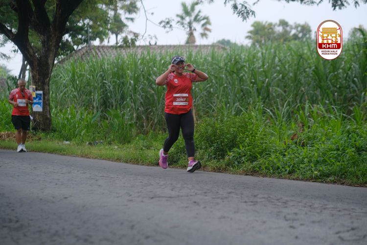 Race photo from Kediri Half Marathon 2025