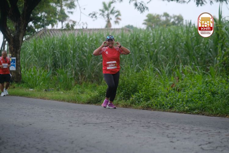Race photo from Kediri Half Marathon 2025