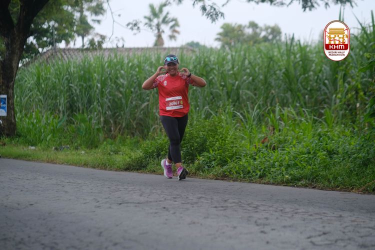 Race photo from Kediri Half Marathon 2025