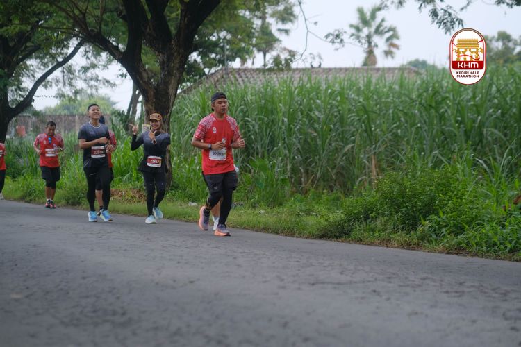 Race photo from Kediri Half Marathon 2025