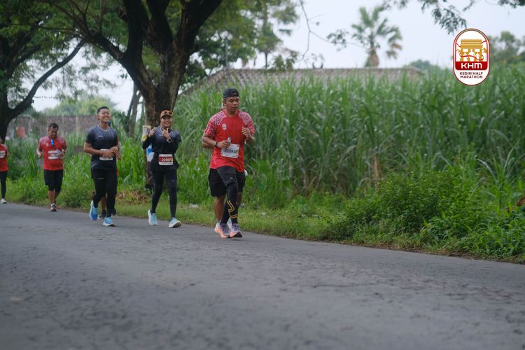Race photo from Kediri Half Marathon 2025