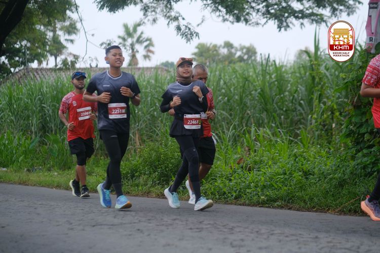 Race photo from Kediri Half Marathon 2025