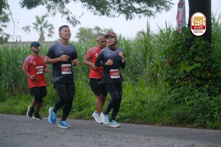 Race photo from Kediri Half Marathon 2025