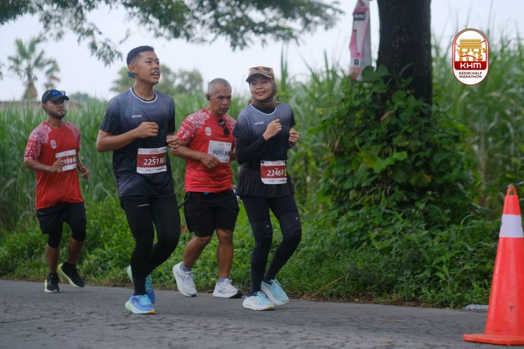 Race photo from Kediri Half Marathon 2025