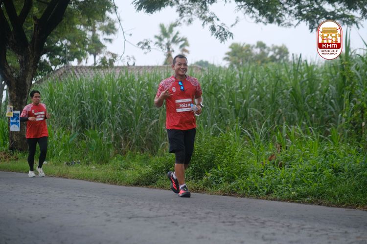 Race photo from Kediri Half Marathon 2025