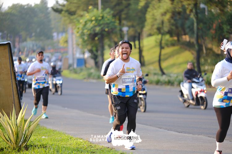 Race photo from Taman Budaya x BOGORUN 2025