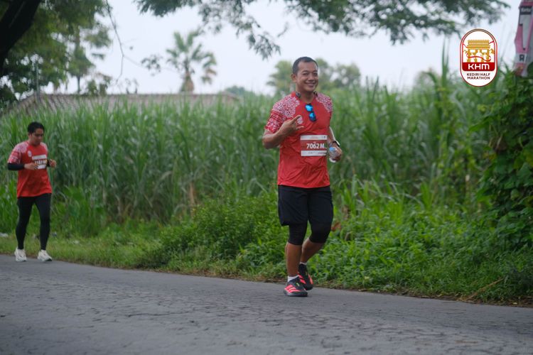 Race photo from Kediri Half Marathon 2025