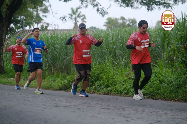 Race photo from Kediri Half Marathon 2025
