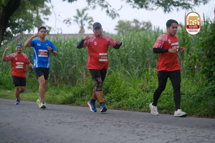 Race photo from Kediri Half Marathon 2025