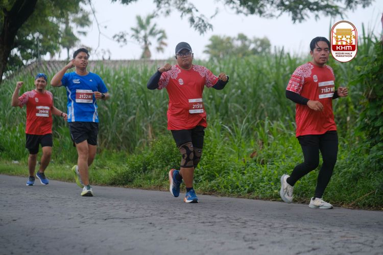 Race photo from Kediri Half Marathon 2025