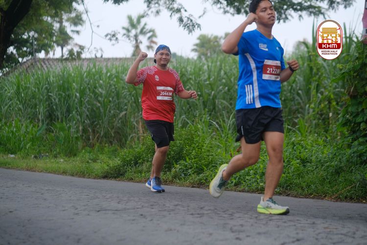 Race photo from Kediri Half Marathon 2025