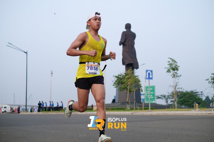 Race photo from ISOPlus Run 2024 Jakarta