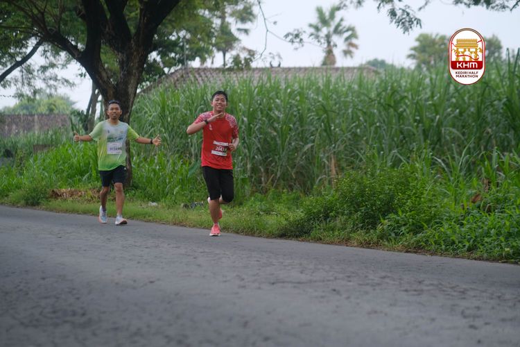 Race photo from Kediri Half Marathon 2025