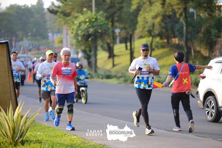 Race photo from Taman Budaya x BOGORUN 2025