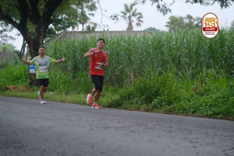Race photo from Kediri Half Marathon 2025