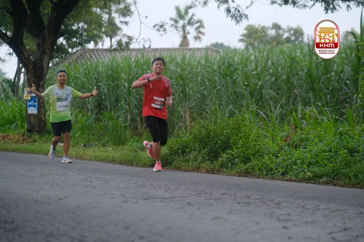 Race photo from Kediri Half Marathon 2025