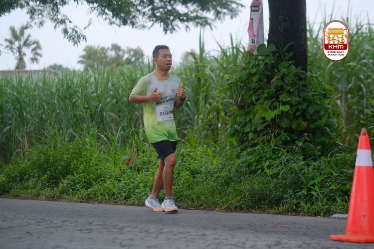 Race photo from Kediri Half Marathon 2025