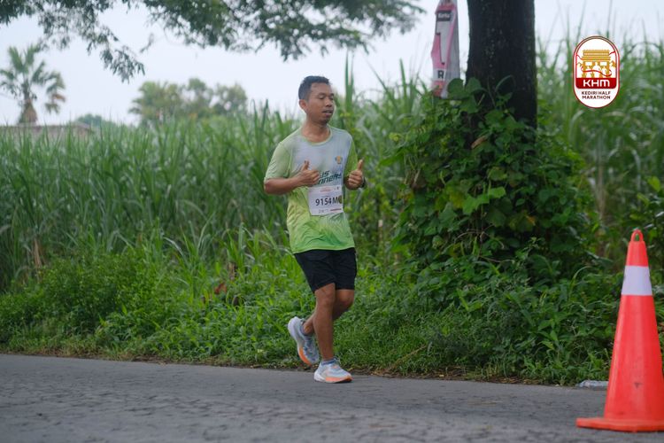 Race photo from Kediri Half Marathon 2025