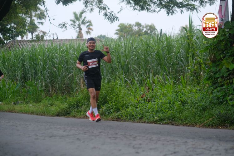 Race photo from Kediri Half Marathon 2025