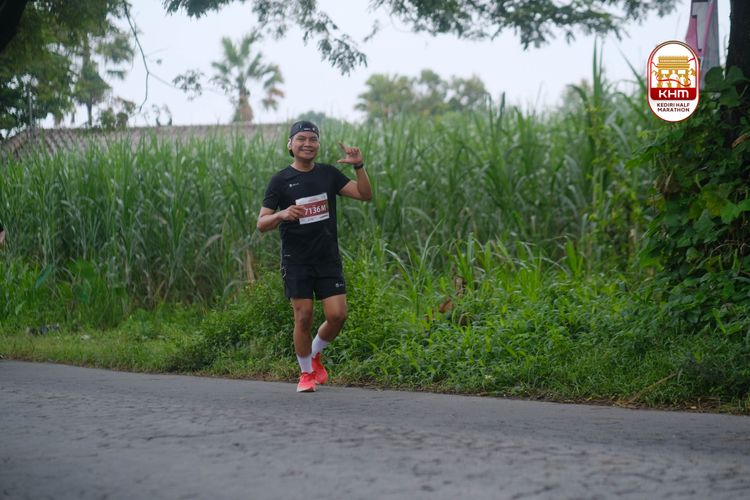 Race photo from Kediri Half Marathon 2025