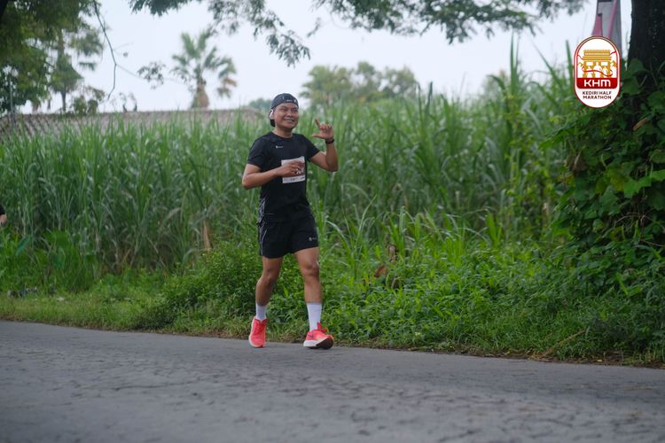 Race photo from Kediri Half Marathon 2025