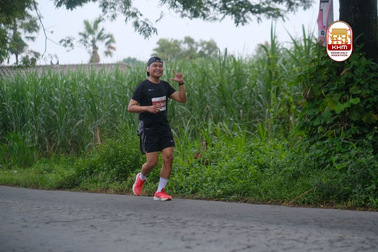 Race photo from Kediri Half Marathon 2025