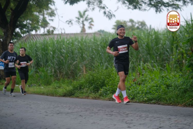 Race photo from Kediri Half Marathon 2025