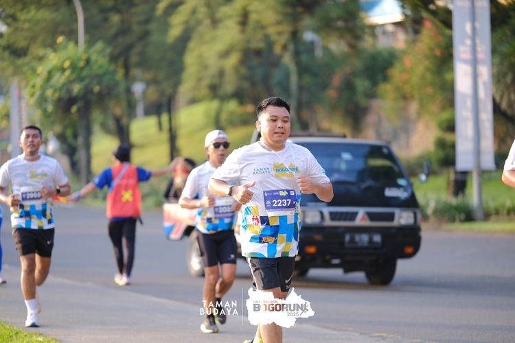 Race photo from Taman Budaya x BOGORUN 2025
