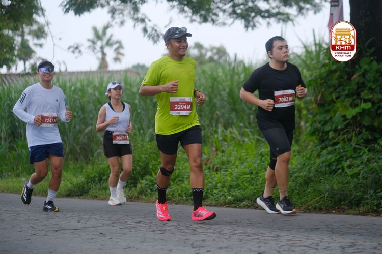 Race photo from Kediri Half Marathon 2025