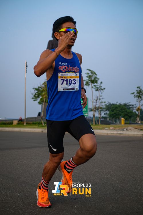 Race photo from ISOPlus Run 2024 Jakarta