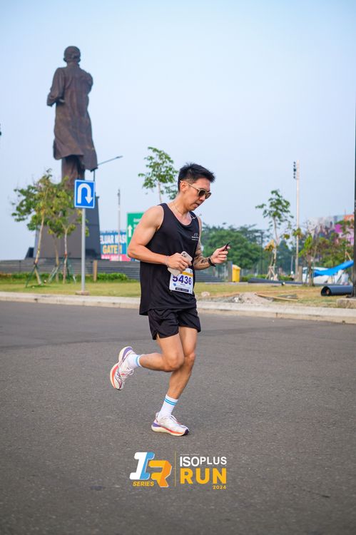 Race photo from ISOPlus Run 2024 Jakarta