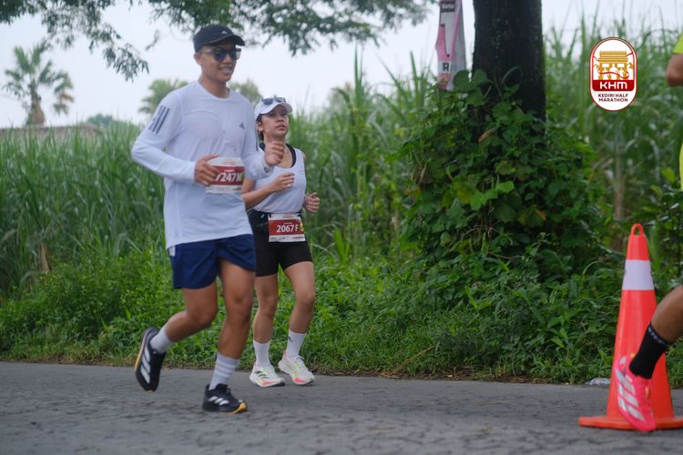 Race photo from Kediri Half Marathon 2025