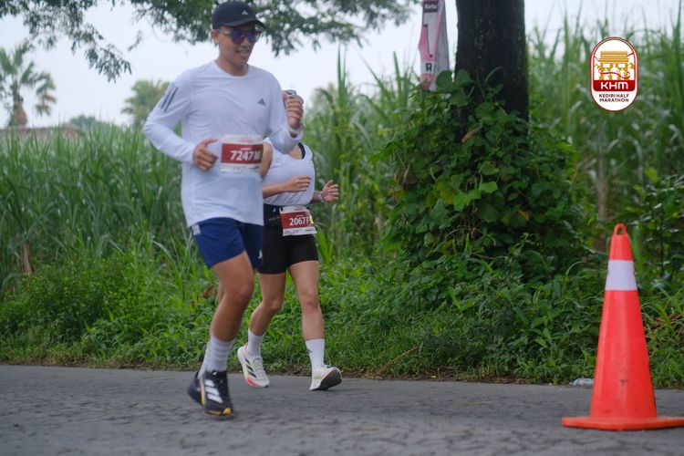 Race photo from Kediri Half Marathon 2025