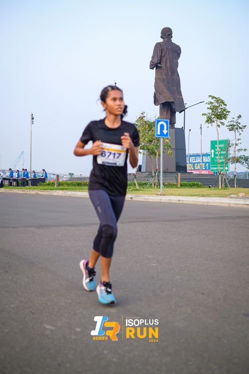 Race photo from ISOPlus Run 2024 Jakarta